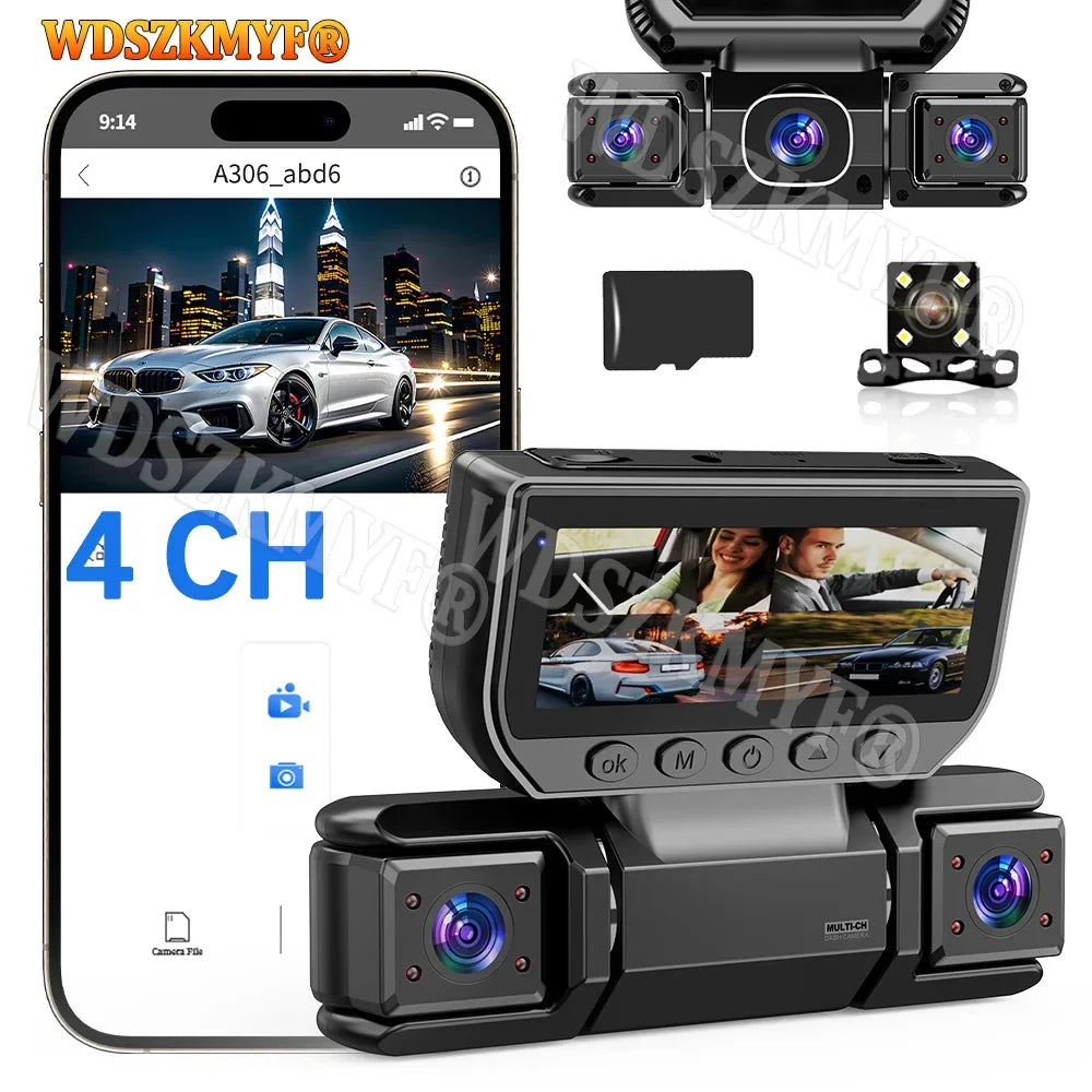 Caméra de Tableau de Bord Sans Fil (Wireless Dash Cam) avec Wi-Fi MMB Shop